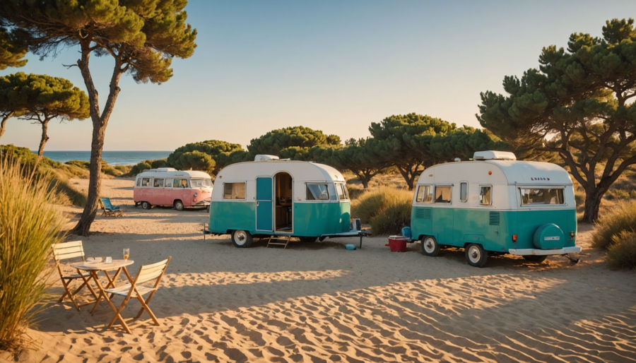 Naturcamping im languedoc zwischen meer und natur