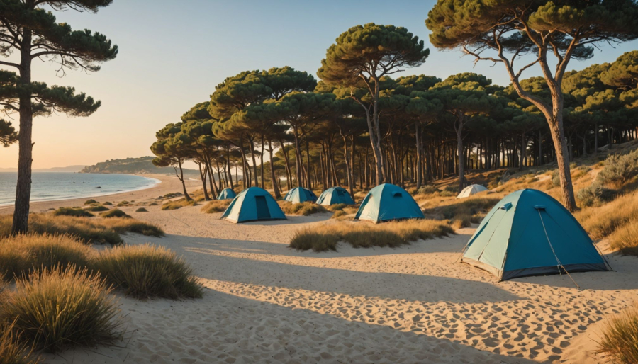 Ruhe und meer: die schönsten kleinen campingplätze in südfrankreich