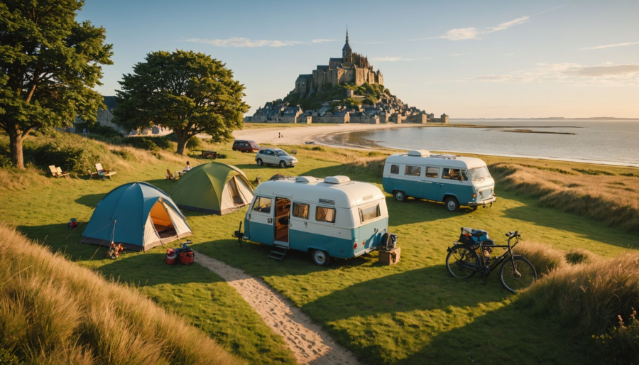 Was sie über einen campingplatz nahe mont-saint-michel wissen sollten